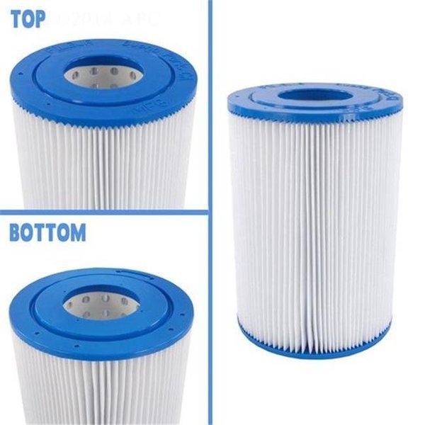 Filbur APCC7066 7 x 9.81 in. with 3 in. Top Style Pool & Spa Replacement Filter Cartridge; 25 sq ft., Filbur, Mfr#: APCC7066
